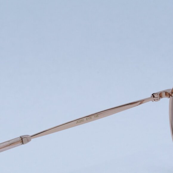 Jimmy Choo JC230 0EYR 00 Eyeglasses Gold Pink 51mm Round Frame main image 8